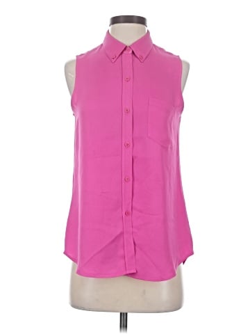 Theory Sleeveless Silk Top (view 1)