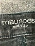 Maurices Stripes Black Jeans Size 26 waist (estimated) - photo 4