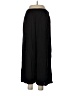 H&M 100% Viscose Solid Black Casual Pants Size L - photo 2