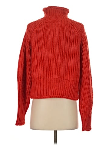 Aqua Turtleneck Sweater (view 2)