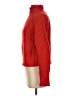 Aqua Solid Red Turtleneck Sweater Size S - photo 5