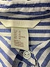 H&M 100% Cotton Stripes Blue Long Sleeve Button-Down Shirt Size 10 - photo 4