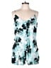 RVCA 100% Rayon Tropical Teal Romper Size 14 - photo 1