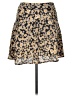 Free People 100% Polyester Paisley Gold Casual Skirt Size 10 - photo 1