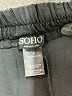 SOHO Apparel Ltd 100% Polyester Solid Black Casual Pants Size 1X - photo 4
