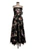 Betsy & Adam 100% Polyester Floral Black Cocktail Dress Size 6 - photo 1
