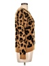 Love By Design Animal Print Brown Pullover Sweater Size M - photo 4