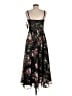 Betsy & Adam 100% Polyester Floral Black Cocktail Dress Size 6 - photo 2