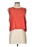 Mono b Orange Sleeveless Top Size L - photo 1