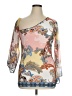 Analili 100% Polyester Ivory 3/4 Sleeve Blouse Size M - photo 1
