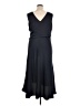 Taylor 100% Polyester Black Cocktail Dress Size 14W - photo 2