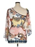 Analili 100% Polyester Ivory 3/4 Sleeve Blouse Size M - photo 2