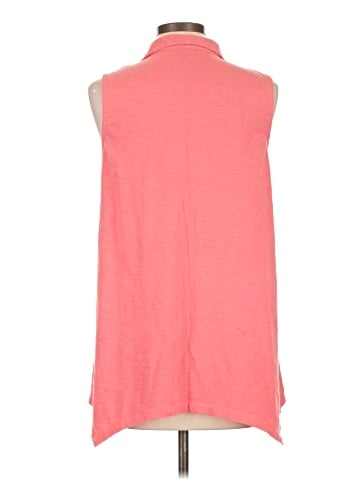 Soft Surroundings Sleeveless Button-Down Shirt (view 2)