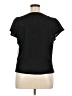 DKNY Black Short Sleeve Top Size XL - photo 2