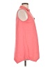 Soft Surroundings Orange Sleeveless Button-Down Shirt Size M - photo 4