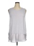 Lands' End 100% Rayon Silver Sleeveless Blouse Size XL - photo 1