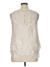 John Paul Richard Ivory Sleeveless Blouse Size XL - photo 2