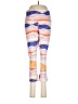 Lululemon Athletica Print Orange Purple Leggings Size XL (estimated) - photo 1