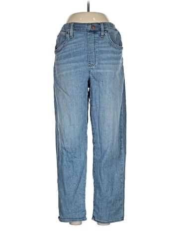 Madewell Pull-On Jeans in Keefe Wash (view 1)