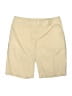 Talbots Outlet Solid Tan Khaki Shorts Size 6 Petite - photo 1