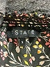 1.State 100% Polyester Floral Black Casual Dress Size S - photo 7