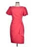 Andrew Marc Solid Pink Cocktail Dress Size 10 - photo 1