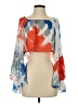 Indah Orange 3/4 Sleeve Blouse Size S - photo 1