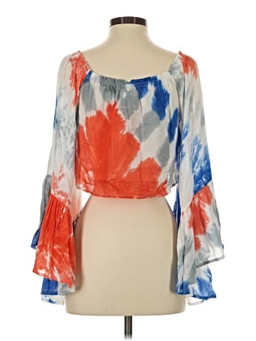 Indah 3/4 Sleeve Blouse (view 2)