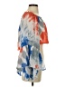 Indah Orange 3/4 Sleeve Blouse Size S - photo 4