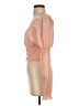Privy 100% Polyester Orange 3/4 Sleeve Blouse Size S - photo 5