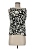 CeCe Floral Black Sleeveless Blouse Size M - photo 1