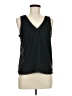 Halogen 100% Polyester Black Sleeveless Blouse Size M - photo 1