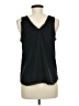 Halogen 100% Polyester Black Sleeveless Blouse Size M - photo 2