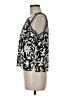 CeCe Floral Black Sleeveless Blouse Size M - photo 5