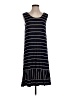 Max Studio Stripes Black Casual Dress Size S - photo 1