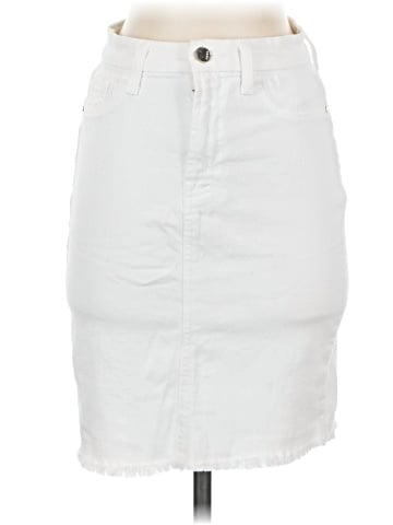 Jen7 by 7 For All Mankind Denim Skirt (view 1)