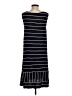 Max Studio Stripes Black Casual Dress Size S - photo 2