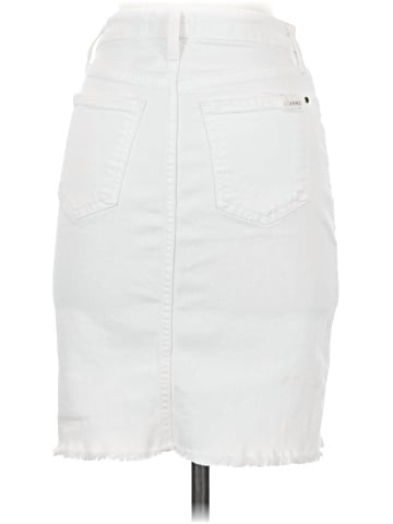 Jen7 by 7 For All Mankind Denim Skirt (view 2)