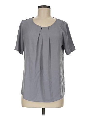 Ann Taylor Short Sleeve Blouse (view 1)