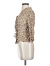 J.Jill 100% Rayon Tan 3/4 Sleeve Blouse Size S - photo 5