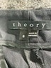 Theory 100% Viscose Solid Black Dress Pants Size 8 - photo 7