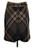Etcetera Argyle Black Casual Skirt Size 4 - photo 2