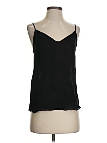 Babaton Sleeveless Silk Top (view 1)