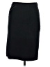 Etcetera Solid Black Casual Skirt Size S - photo 2