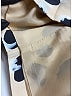 Acne 100% Viscose Animal Print Ivory Tan Abstract Polka Dot Dress Size EU 38 / US 8 - photo 7