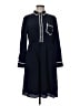 J.Crew 100% Silk Blue Casual Dress Size 8 - photo 1