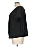 Coin 1804 Black Short Sleeve Blouse Size L - photo 5