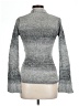 Pout Metallic Gray Silver Pullover Sweater Size L - photo 2