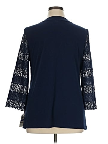 Charter Club 3/4 Sleeve Blouse (view 2)