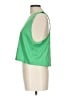 Mono b Green Sleeveless Top Size L - photo 5